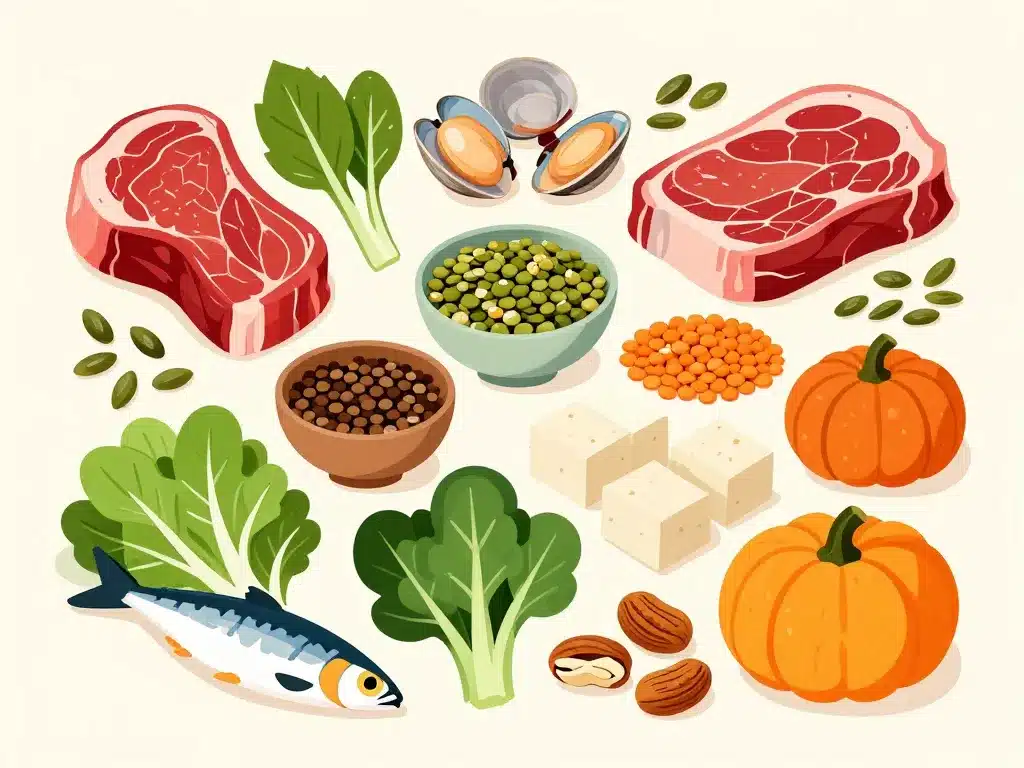 manque de fer quoi manger aliments riches fer