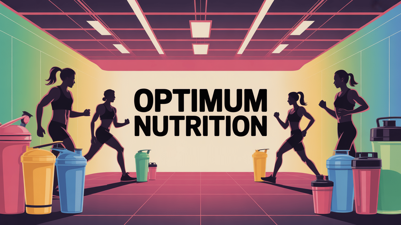 optimum nutrition optimum nutrition nutrition sportive illustration athlètes et suppléments