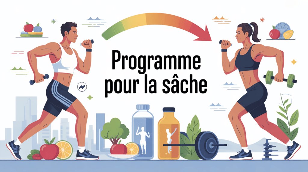 programme pour la seche visuel athlète musculation cardio et nutrition