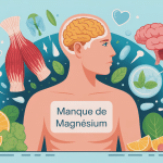 illustration globale symptome de manque de magnesium corps humain