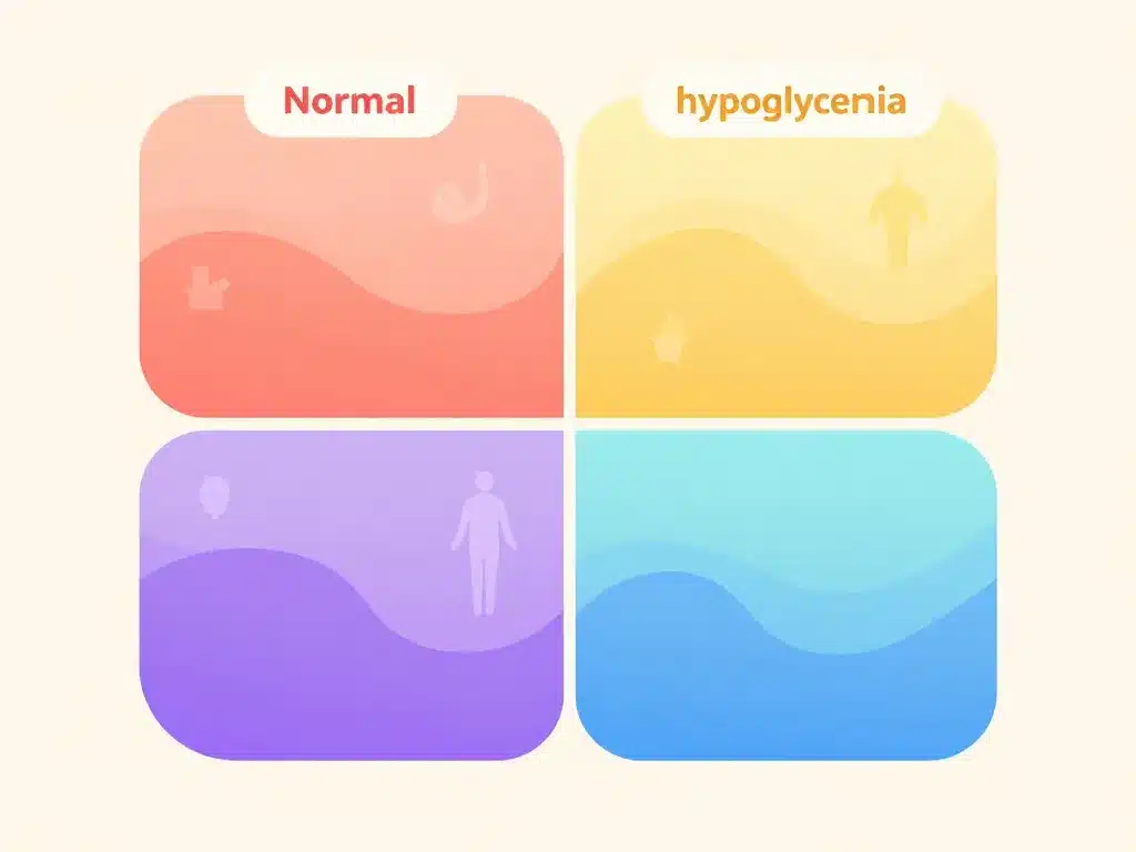 taux de glycemie : tableau des grandes zones visuel