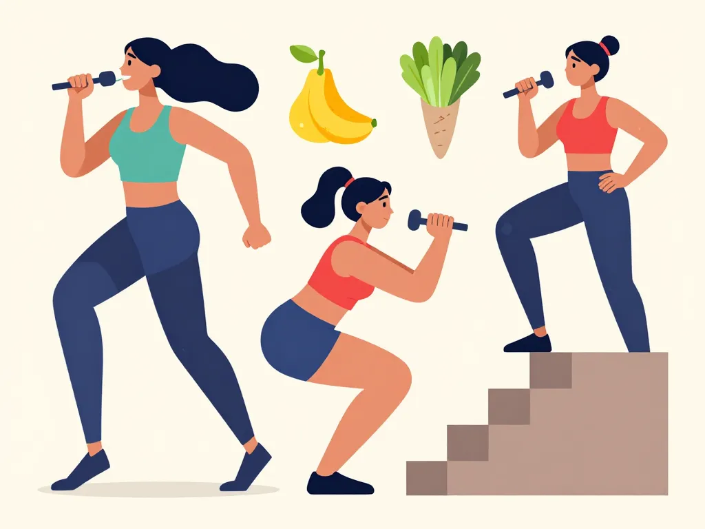 routine saine tour de cuisse femme exercices et alimentation