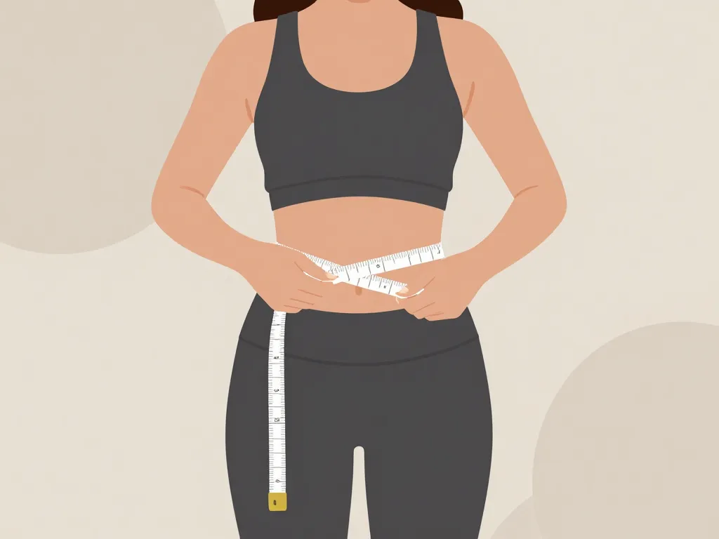 mesurer tour de taille ideal femme 1m60 illustration