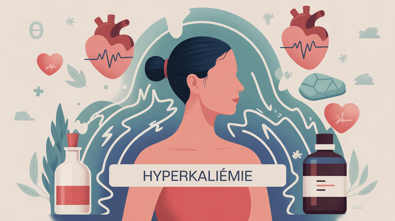 trop de potassium quels symptomes, illustration déséquilibre potassium corps