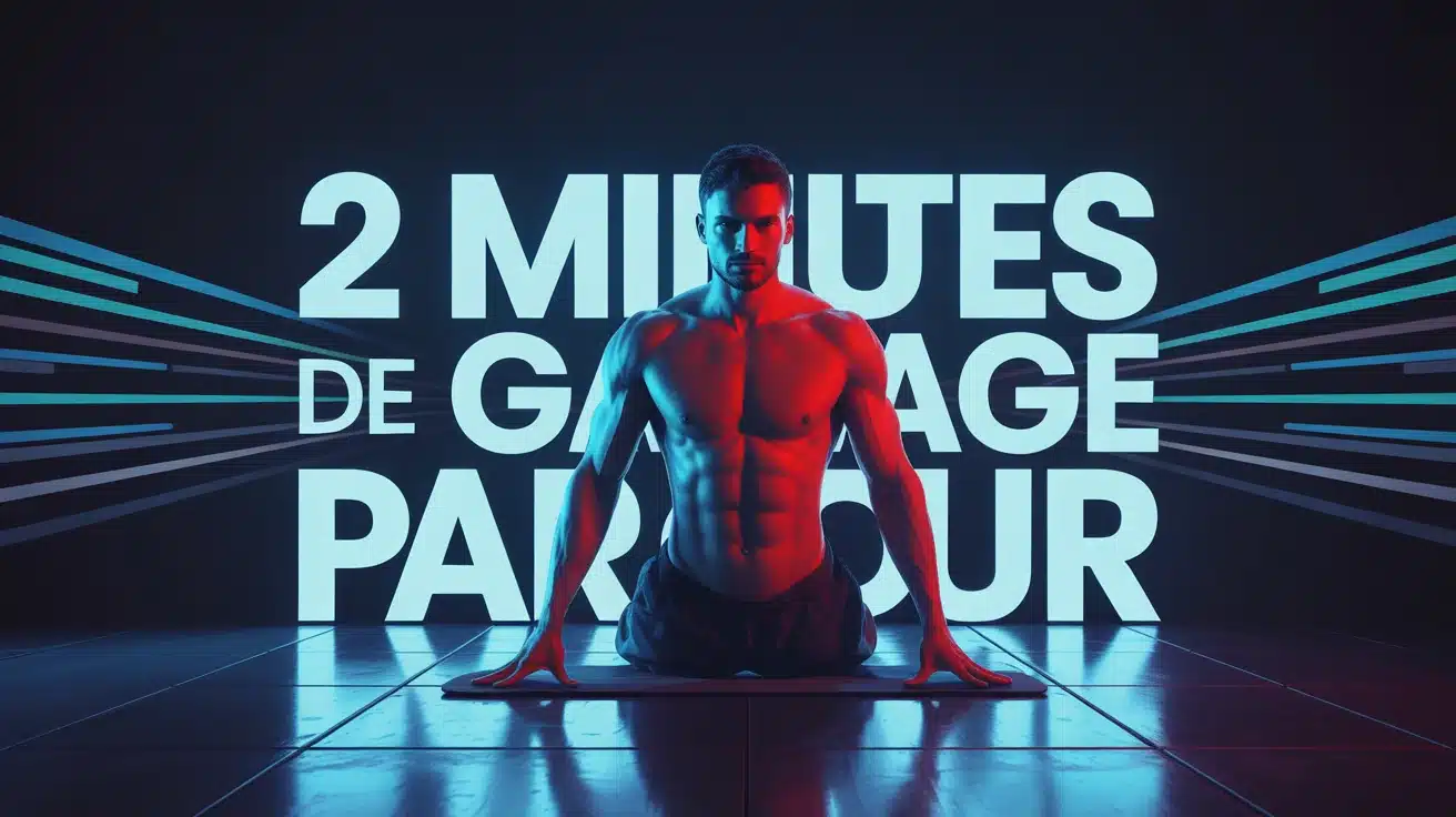 silhouette en planche 2 minutes de gainage par jour