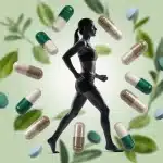 capsules pour perte de poids autour d une silhouette dynamique