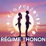 Illustration régime Thonon silhouette homme femme équilibrée