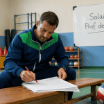 salaire prof de sport carnet de paie gymnase