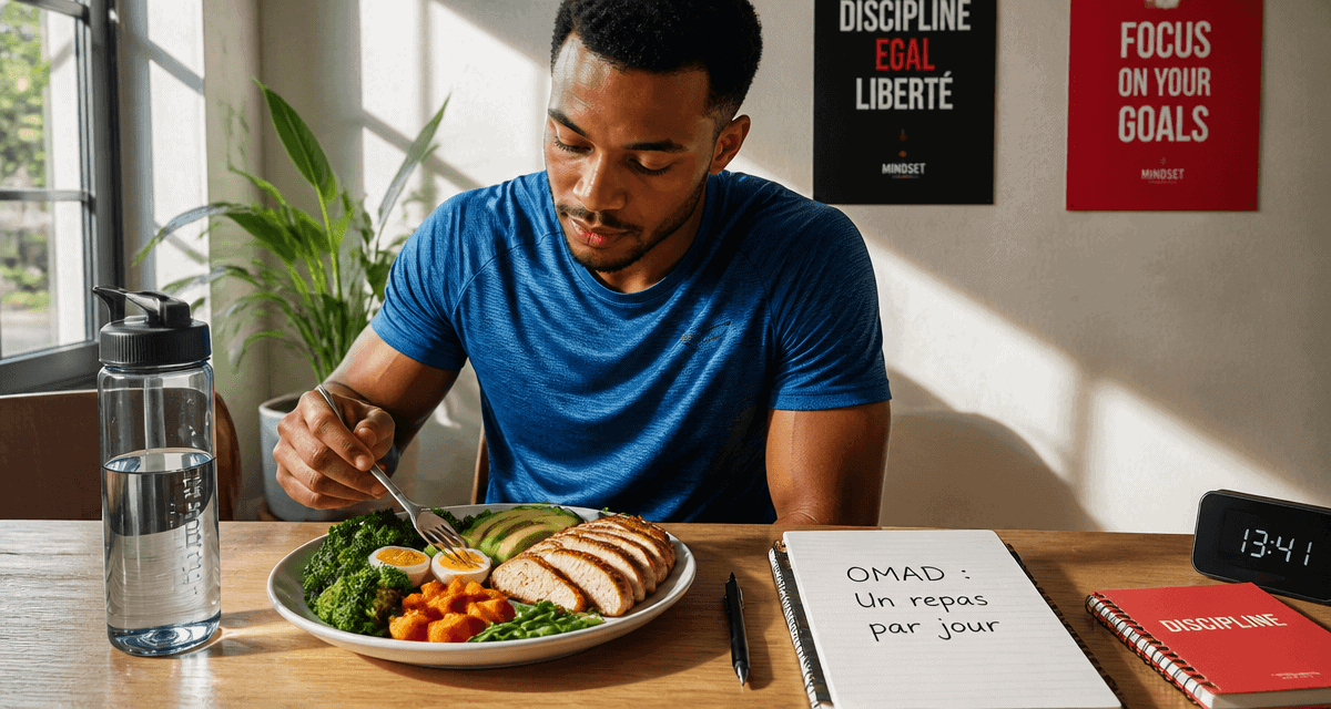 1 repas par jour combien de kilos perdus assiette équilibrée