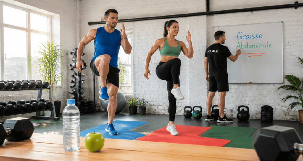 Bruler les graisses ventre homme femme HIIT