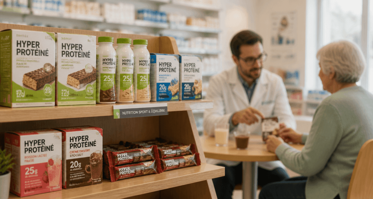 complement alimentaire hyperproteine pharmacie en rayon et pharmacien