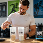 difference whey et isolate shakers salle de sport