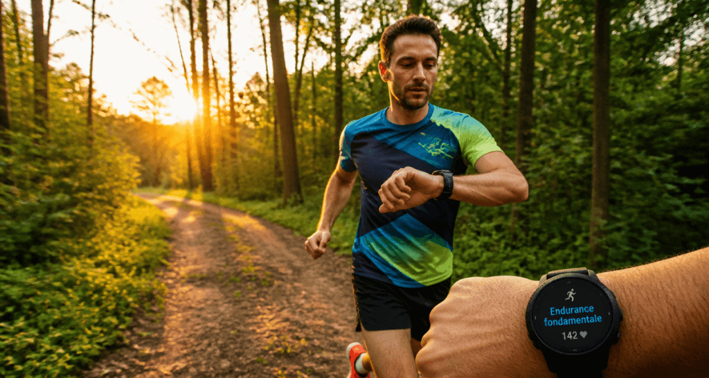 coureur endurance fondamentale montre gps sentier