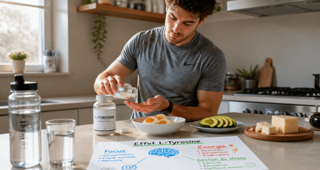l-tyrosine effet au bout de combien de temps au petit déjeuner