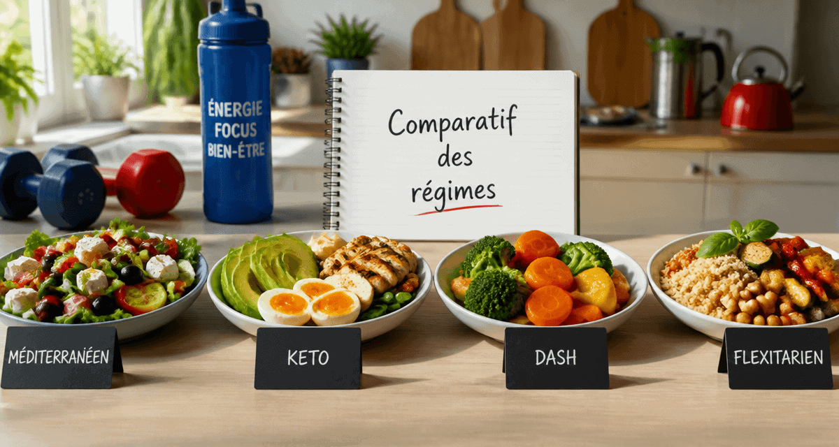 meilleur regime pour perdre du poids assiettes mediterraneen keto dash flexitarien