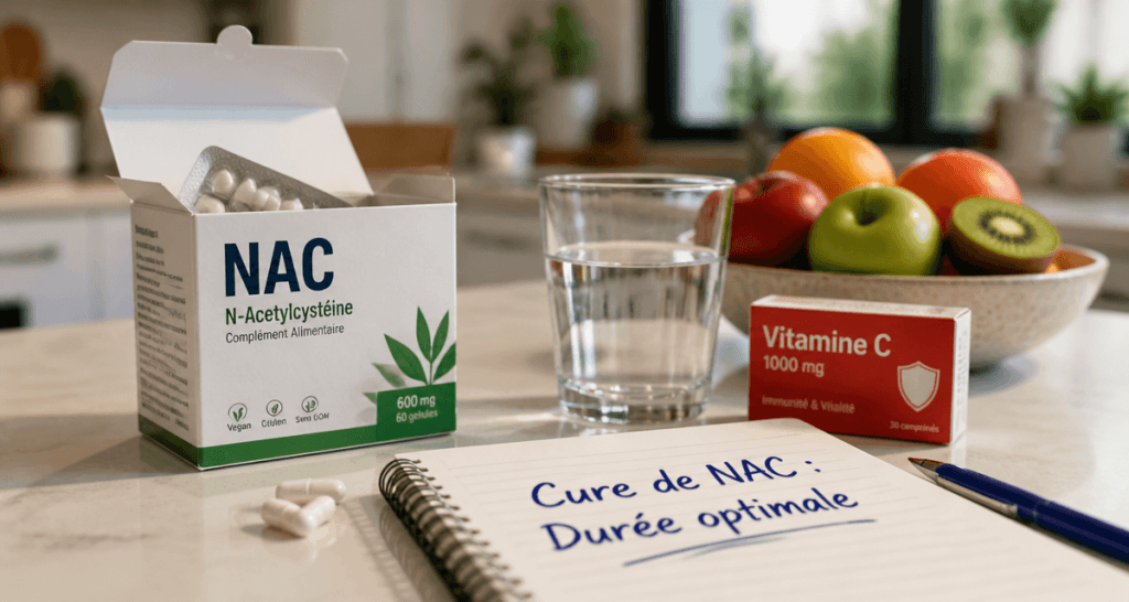 nac cure de combien de temps boite complement