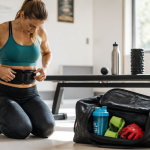 Accessoire pour sport ceinture lombaire sac tapis