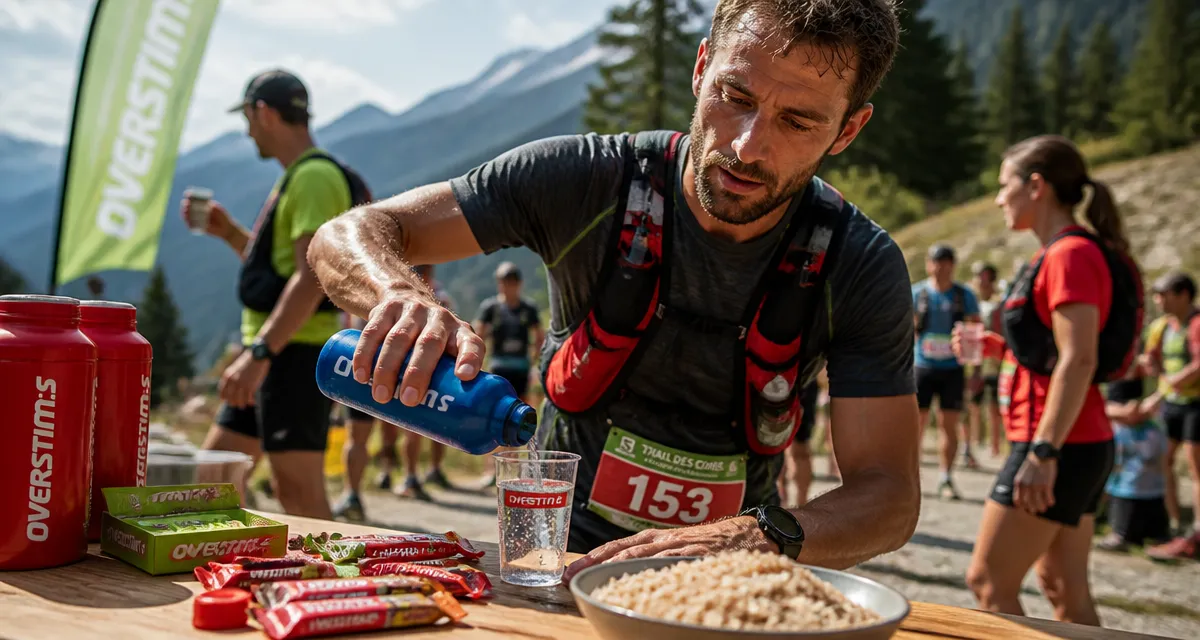 alimentation course a pied ravitaillement coureur