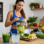 boisson pour perdre du ventre carafe citron concombre menthe