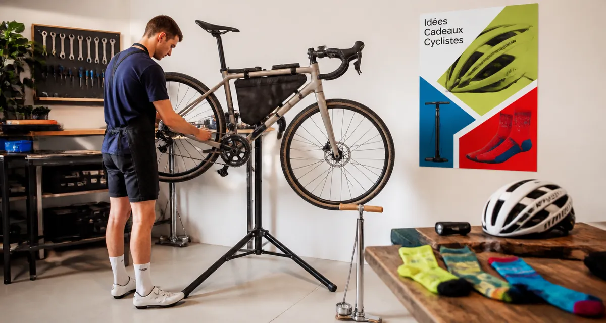 cadeau pour cycliste accessoires atelier