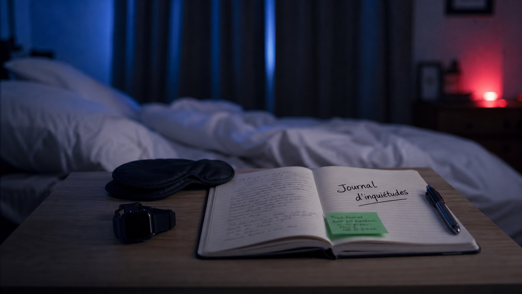 Comment trouver le sommeil rapidement : masque de nuit et respiration pour s’endormir en moins de 10 minutes