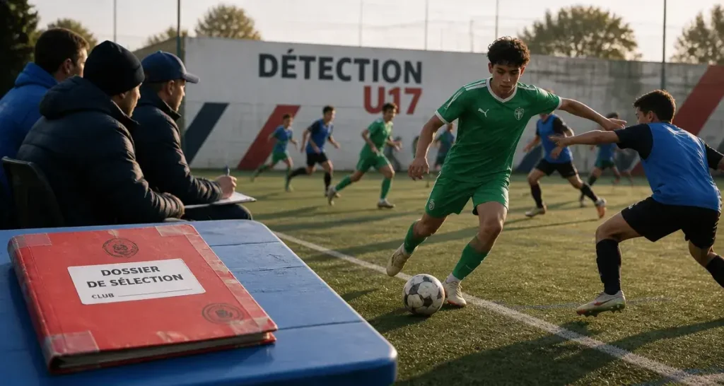 Detection football U17 : scouts et critères de sélection