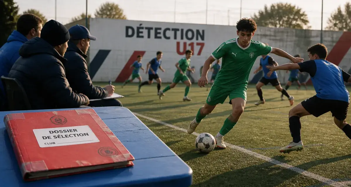 Detection football U17 : scouts et critères de sélection
