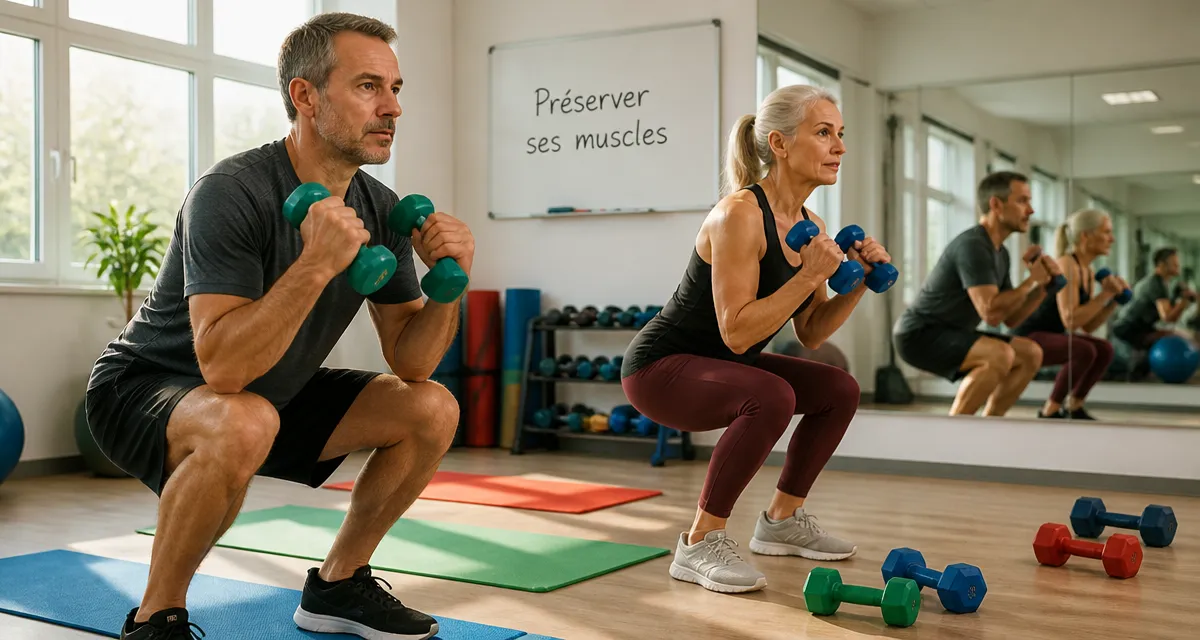 Fonte musculaire et perte de poids exercices en salle