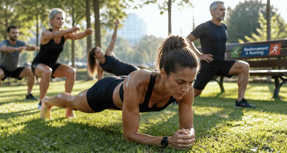 groupe renforcement musculaire course a pied