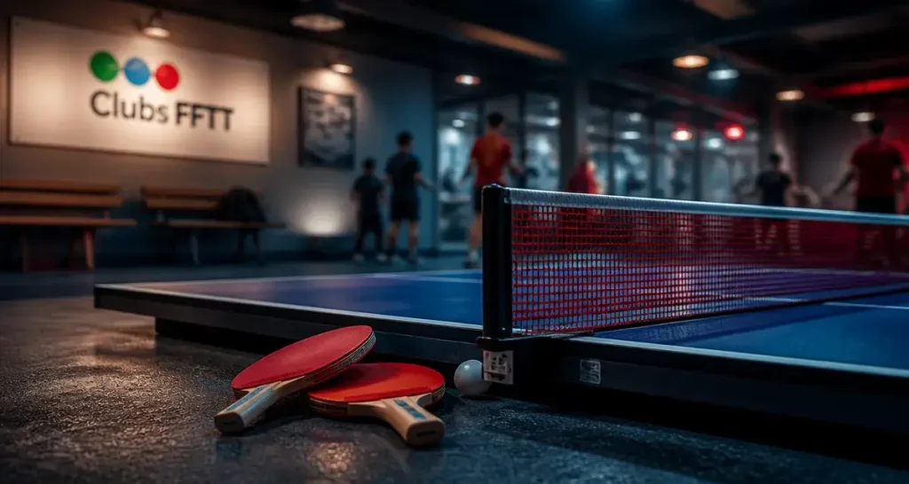 Tennis de table autour de moi : table et club en salle