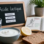 Acide lactique aliments a eviter : charge acide, yaourt, citron, fermenté
