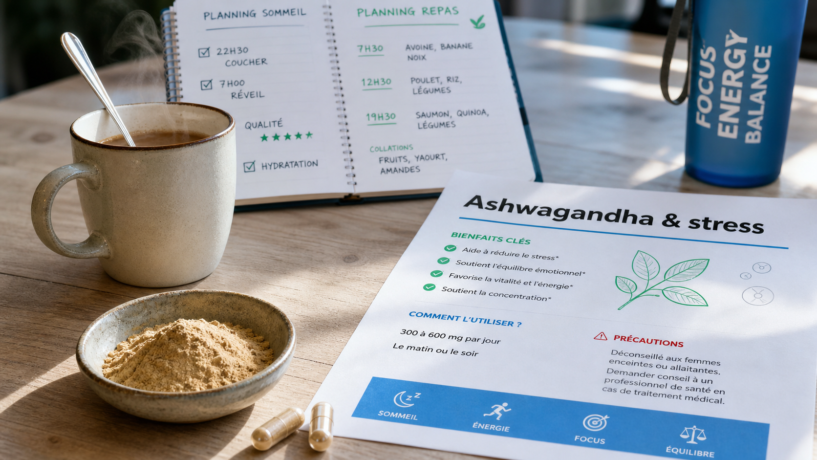 Ashwagandha perte de poids : aide contre le stress