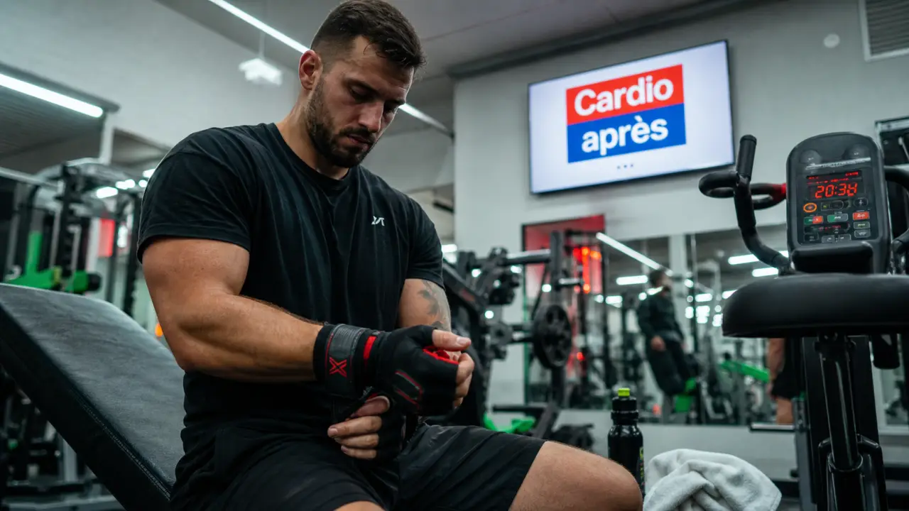 Cardio avant apres muscu en salle de sport