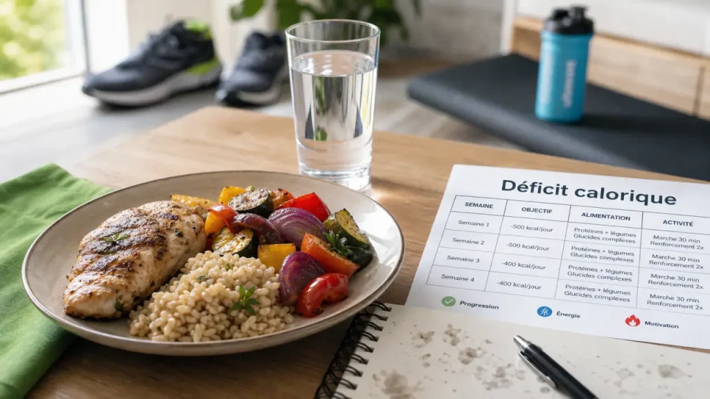Perdre 3 kg en 1 mois sans se piéger : le délai réaliste, l’assiette et les erreurs à éviter