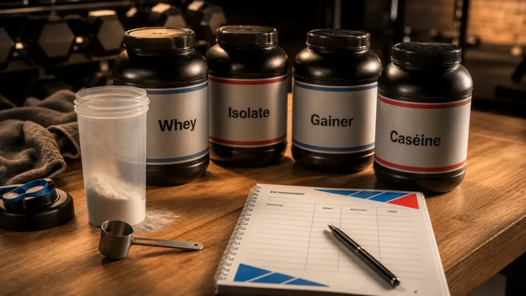 Whey, isolate, gainer ou caséine : quelle protéine choisir selon votre profil ?