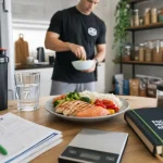 Nutrition pour la musculation : repas post-séance protéines glucides
