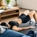 Perdre graisse pubienne naturellement : gainage et alimentation, exercices à la maison