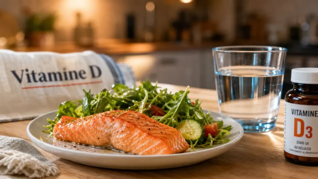 Vitamine D le soir ou le matin ? Absorption, sommeil, régularité