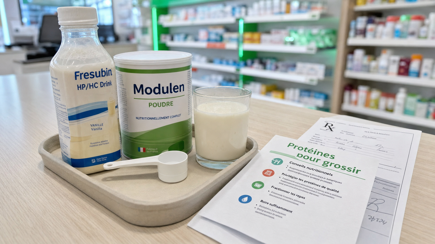 Protéine pour grossir pharmacie : HP/HC en pharmacie, 600 kcal