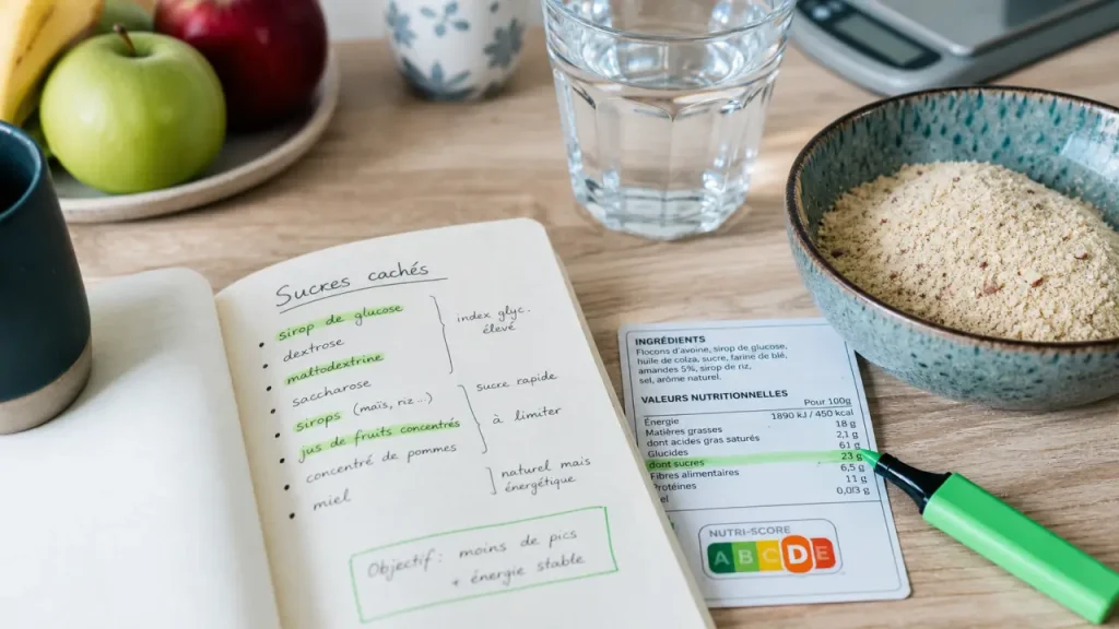 Supprimer le sucre de son alimentation : sucres cachés, sevrage progressif et recette sans sucre