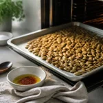 Comment consommer les graines de courges : graines grillées au four