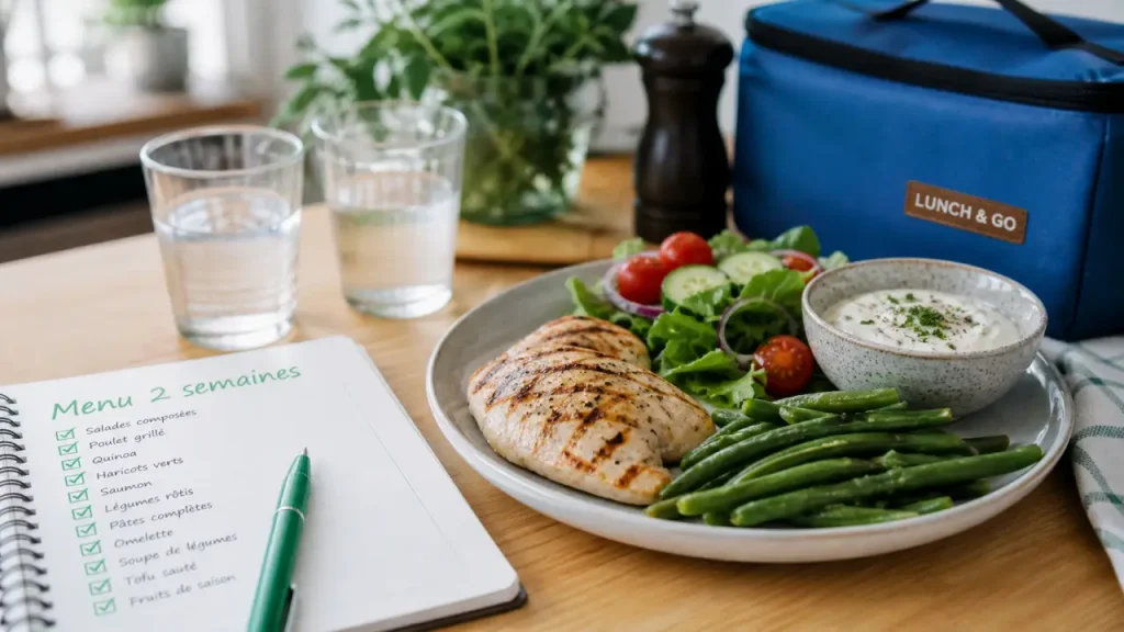 14 jours de menu protéiné : repas, règles et erreurs à éviter