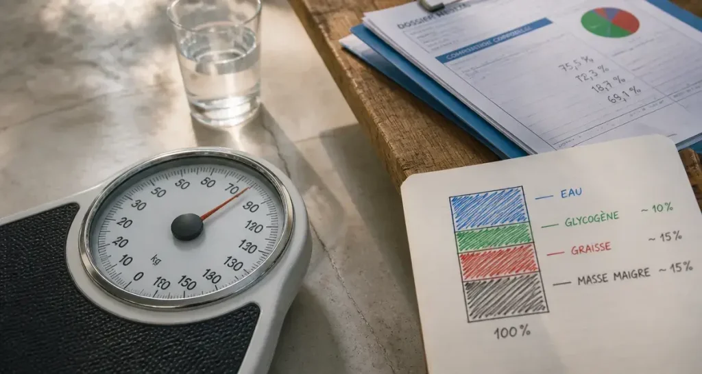 Ne rien manger pendant 7 jours fait perdre 5 à 10 kilos, mais pas seulement de la graisse