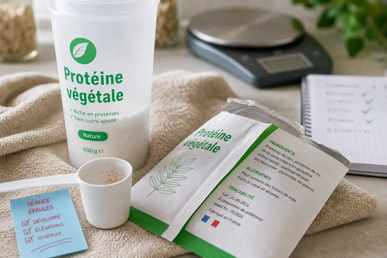 Proteine vegetale en poudre danger : vérifier ingrédients et allergènes