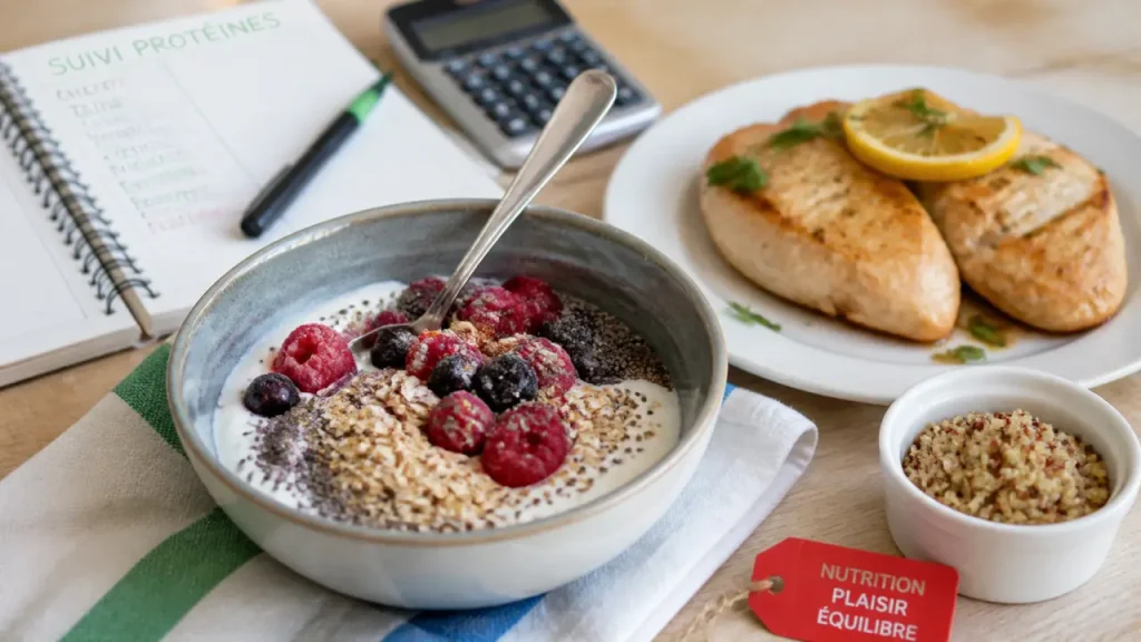 30 g de protéines par repas en musculation, sans manger toujours du poulet