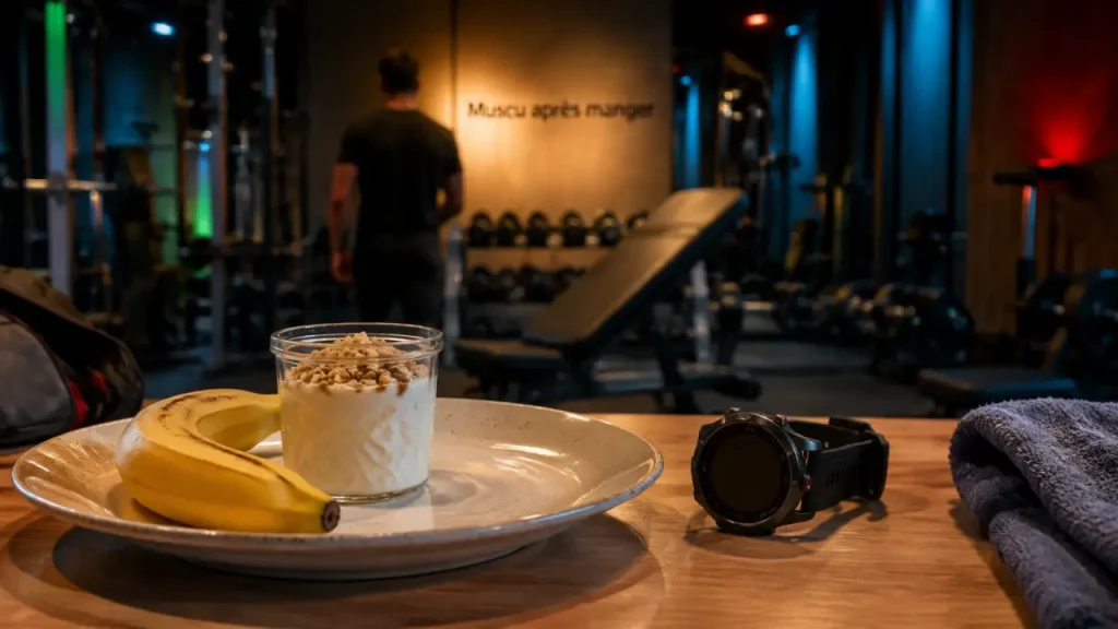 Muscu après manger : attendez 1 à 3 heures selon le repas et l’intensité