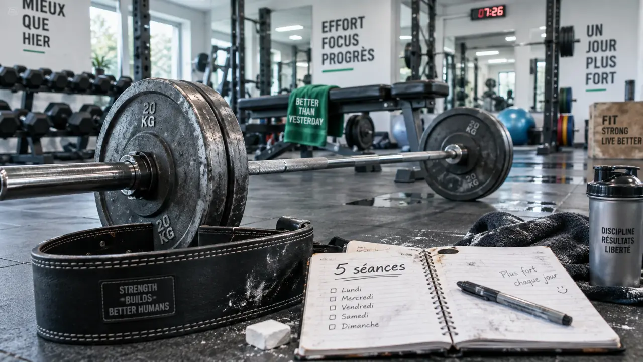 Musculation 5 fois par semaine résultat, si la récupération suit