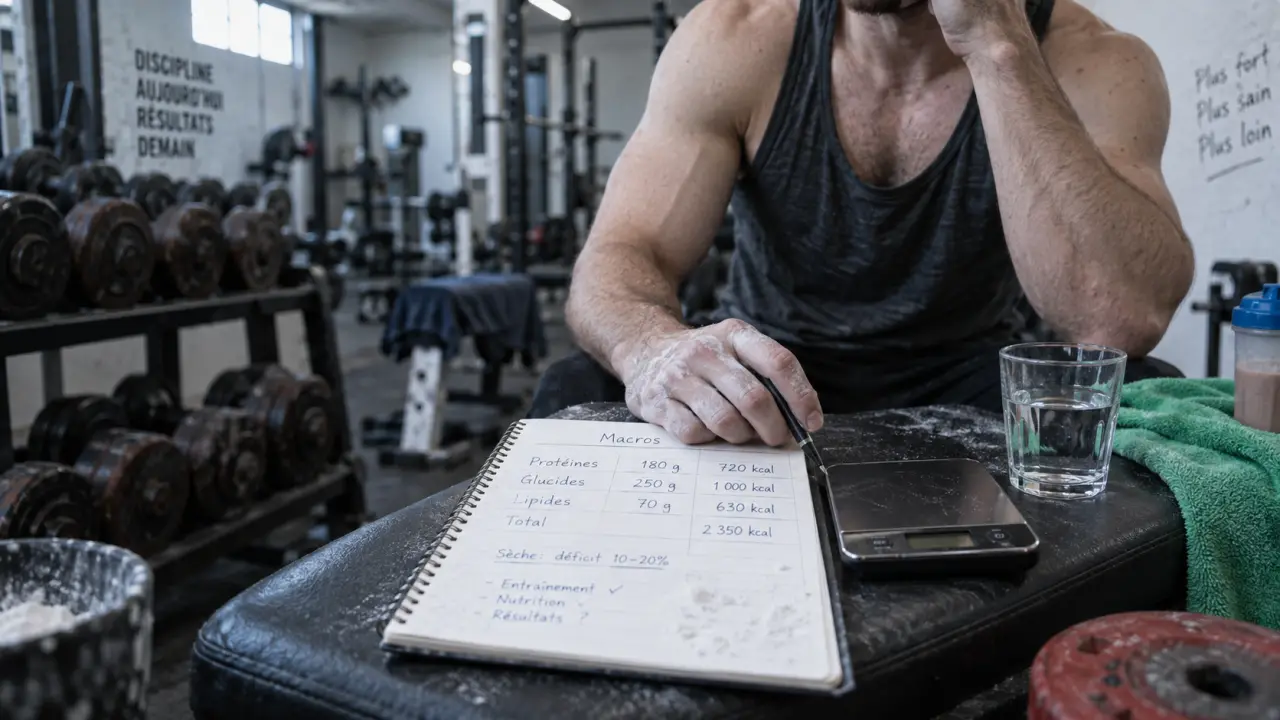 Qu est ce qu une seche : déficit 10–20% pour perte de graisse en musculation