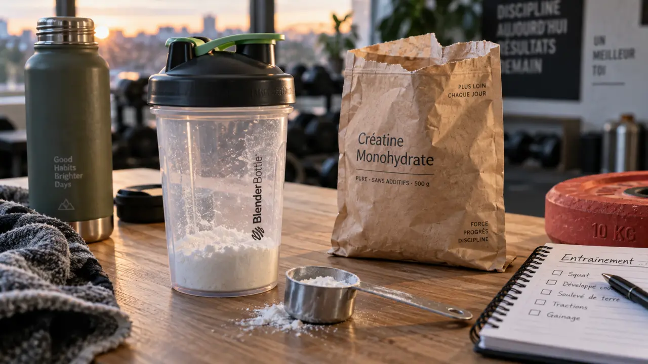 Quelle est la meilleure creatine : créatine monohydrate en poudre