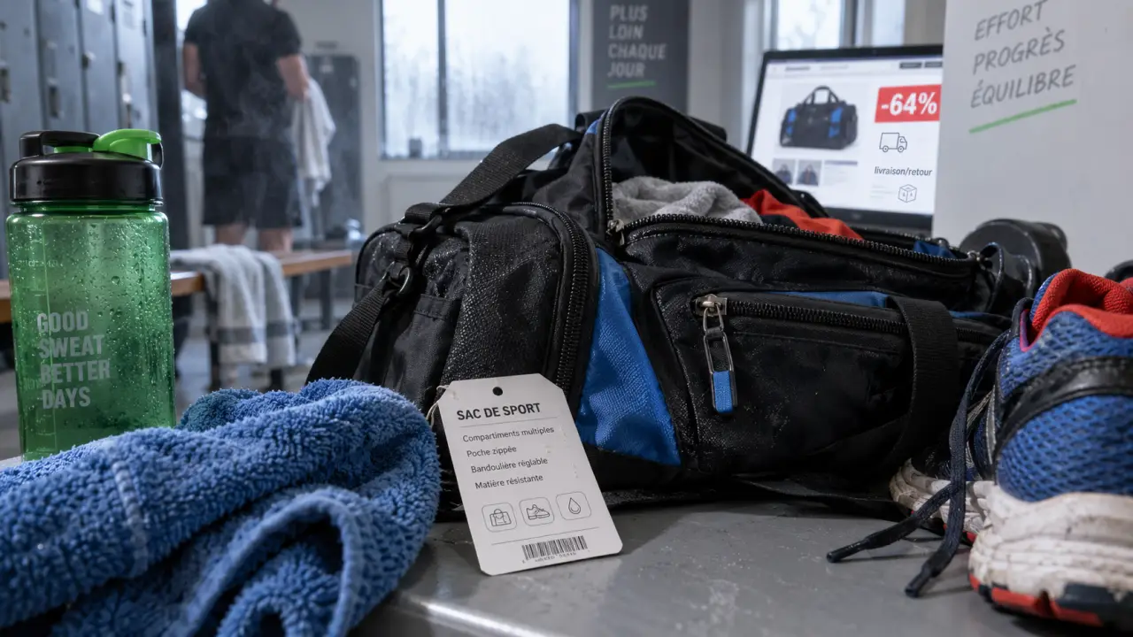 Sac de sport pas cher : comparer prix et volume